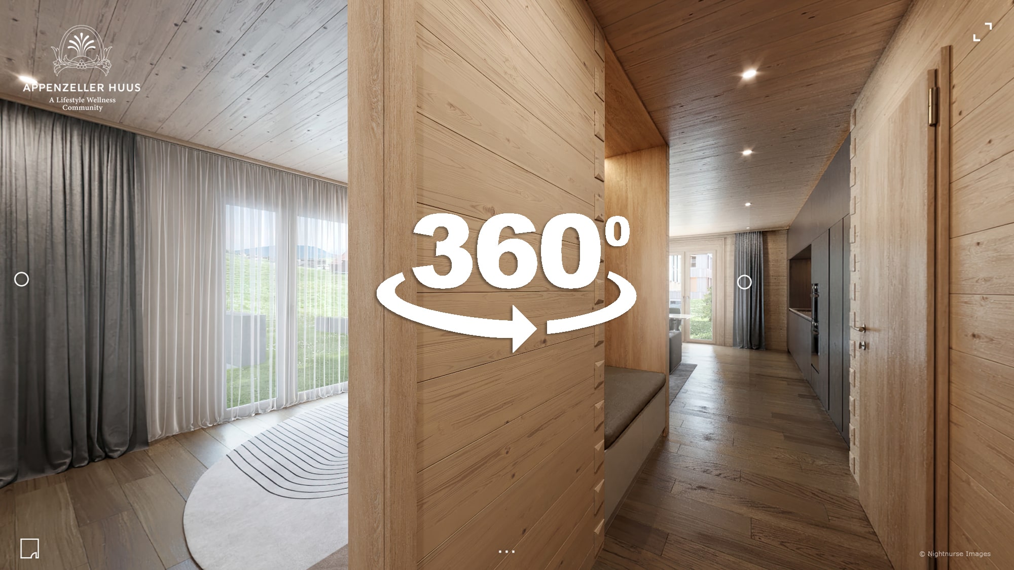 360 Grad Tour - Haus Himmelberg in Gonten Appenzell